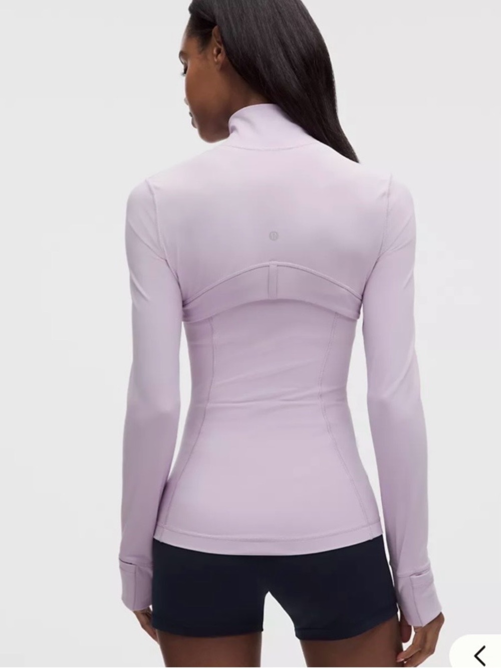 Lululemon- Define Jacket .Nulu. Color. Lilac Play/Mirror Silver/Mirror Silver - Picture 3 of 12